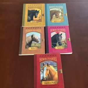 Horse diary books